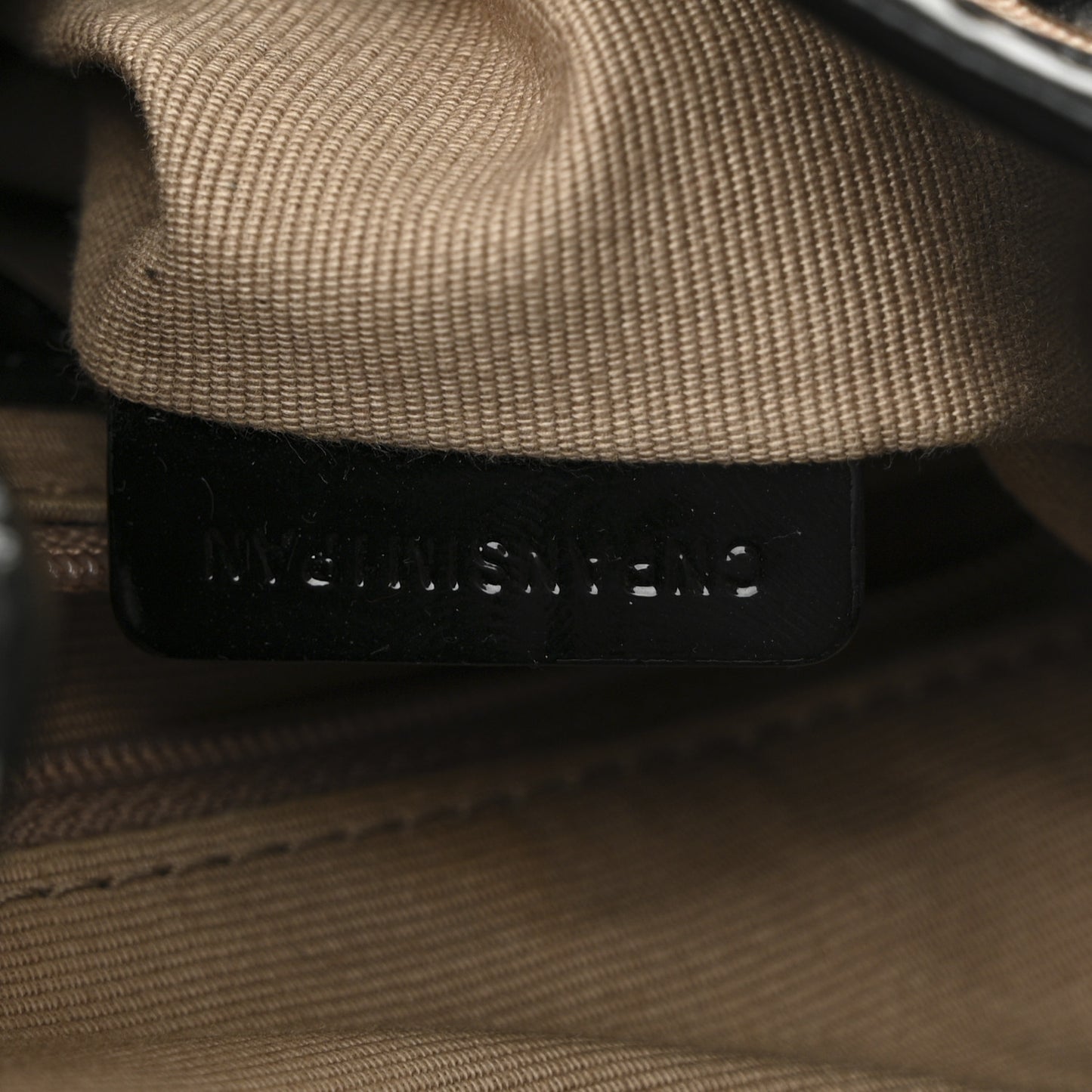 Patent Nova Check Backpack Black