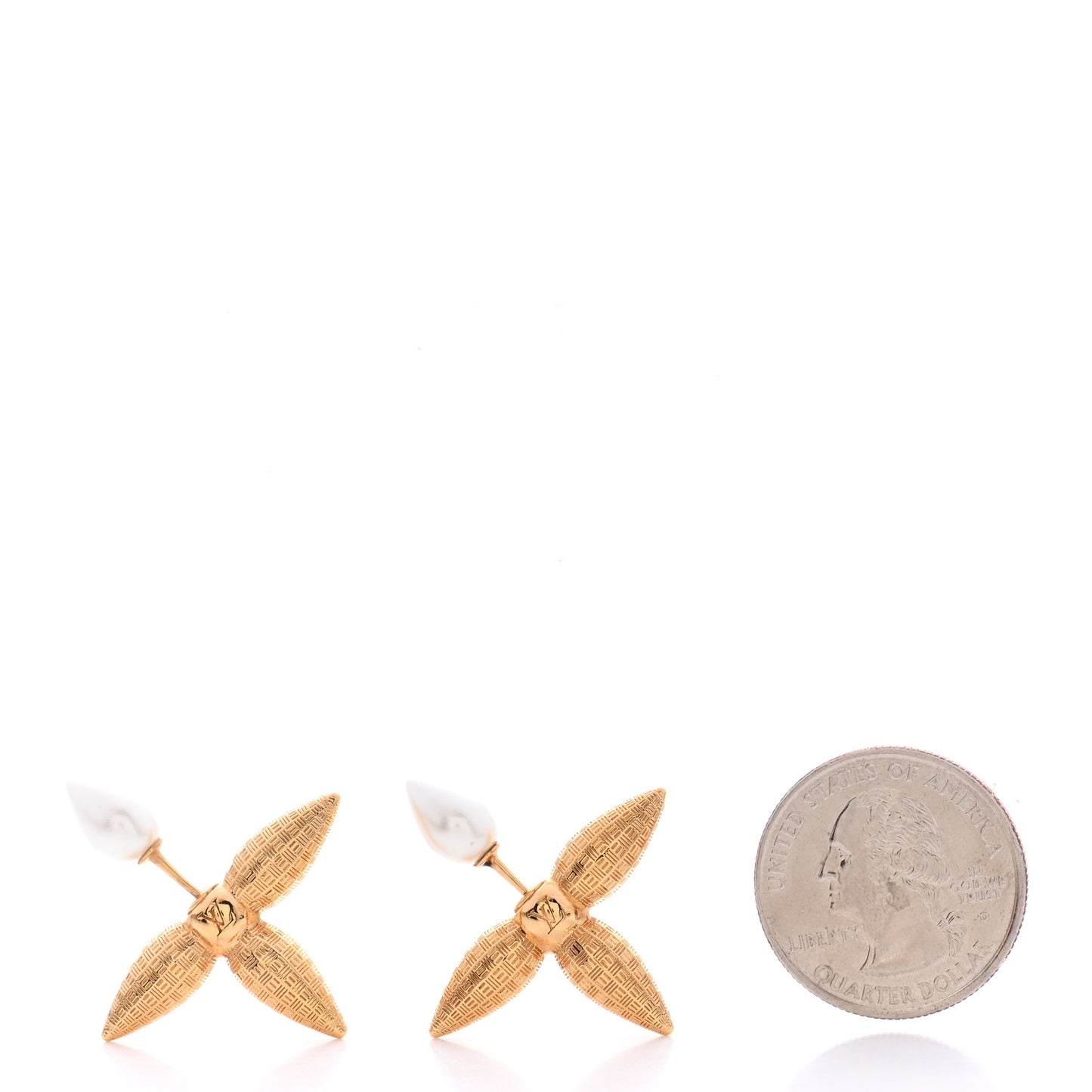 Pearl Louisette By Night Earrings Gold