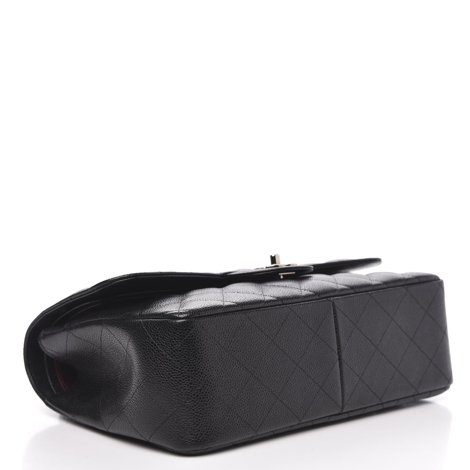 Chanel Caviar Quilted Jumbo Double Flap Black 4 of 11