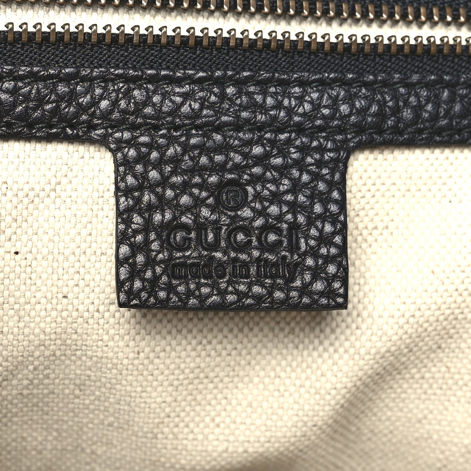 Gucci Calfskin Small GG Marmont Top Handle Bag Black 5 of 9