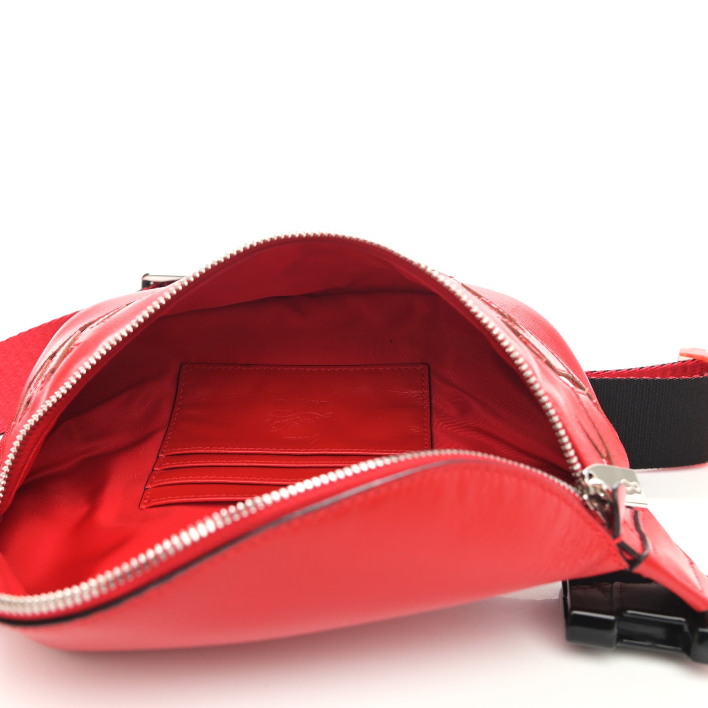 Calfskin Marie Jane Belt Bag Red
