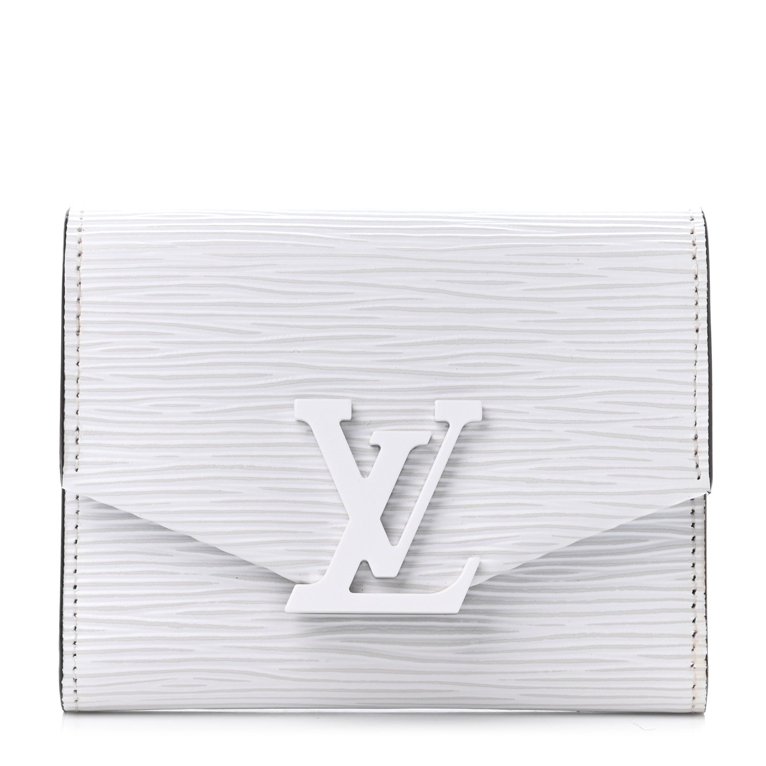 Louis Vuitton Epi Grenelle Compact Wallet White 1 of 4