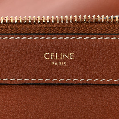 Celine Supple Calfskin Medium Strap Leandre Shoulder Bag Brown 6 of 13