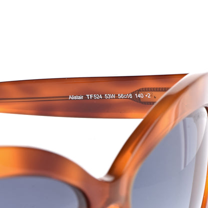 Tom Ford Acetate Alistair Cat Eye Sunglasses TF524 Honey 6 of 7
