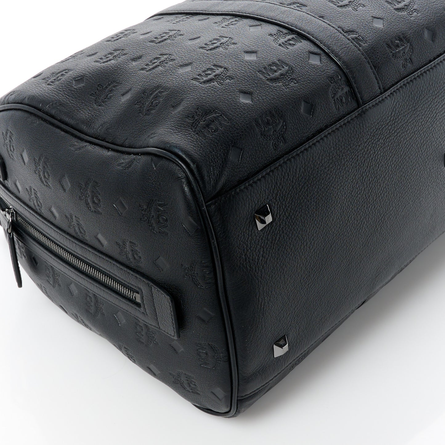 Calfskin Ottomar Duffle Bag Black