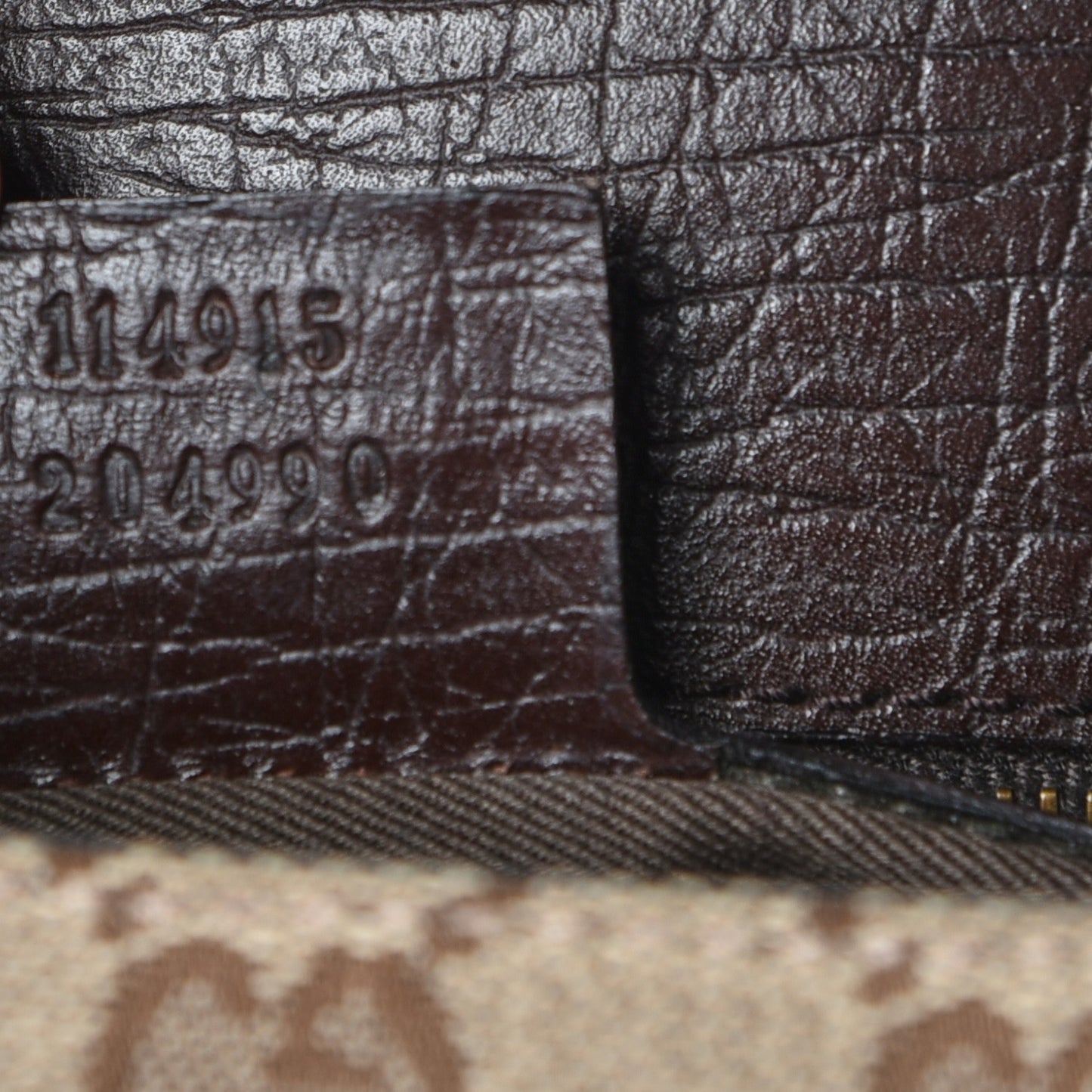 Monogram Horsebit Chain Flap Shoulder Bag Brown