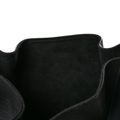 Louis Vuitton Epi Sac D'Epaule GM Black 12 of 12