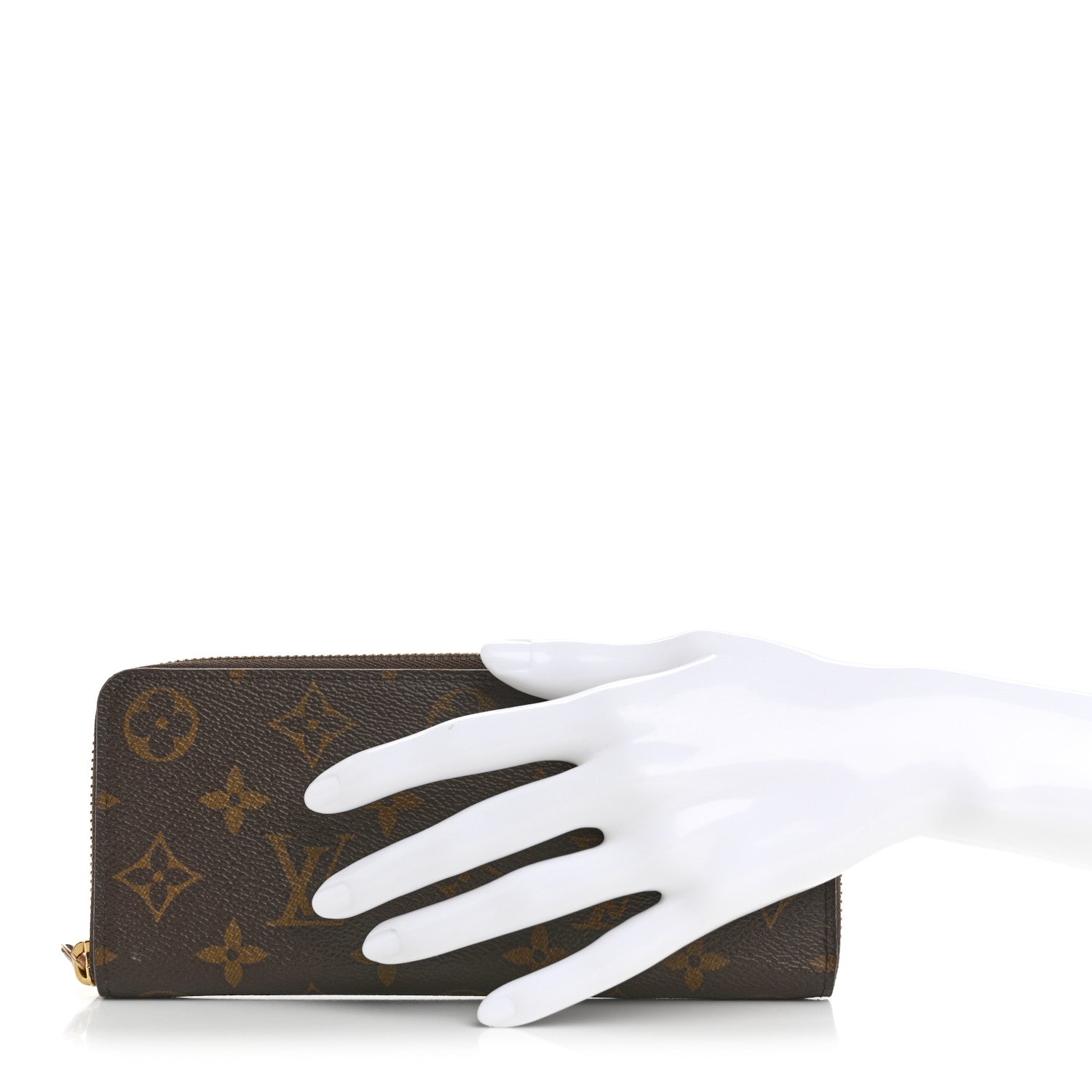 Louis Vuitton Monogram Clemence Wallet Rose Ballerine 2 of 12