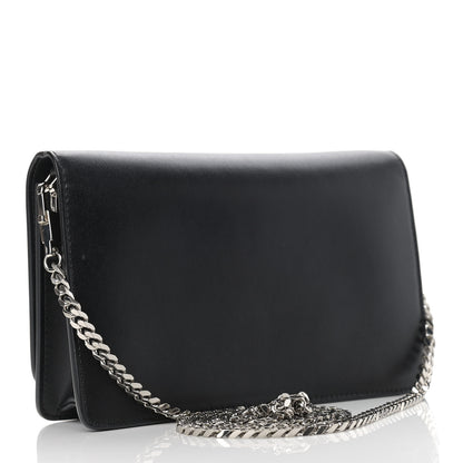 Givenchy Calfskin Star Pandora Chain Wallet Black 2 of 10