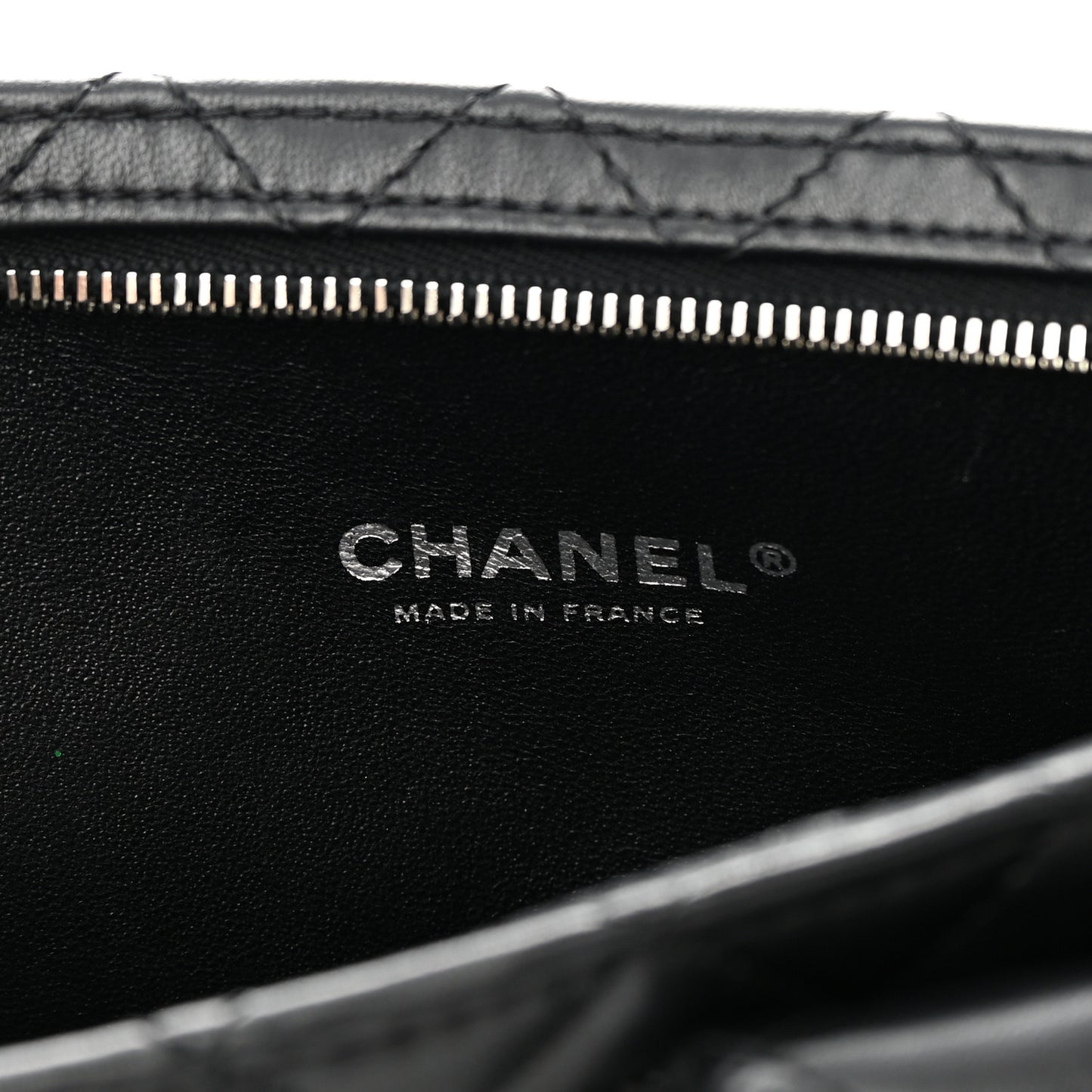 Lambskin Mineral Nights Pochette Wristlet Black