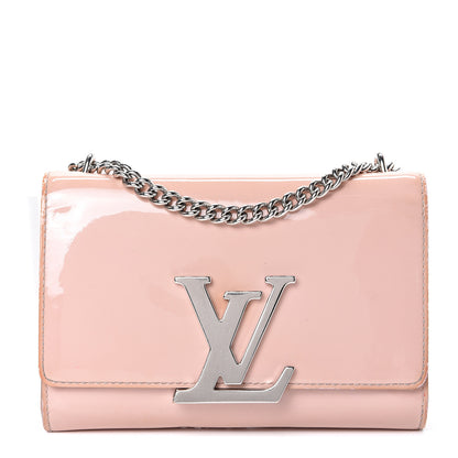 Louis Vuitton Patent Chain Louise MM Rose Ballerine 1 of 18