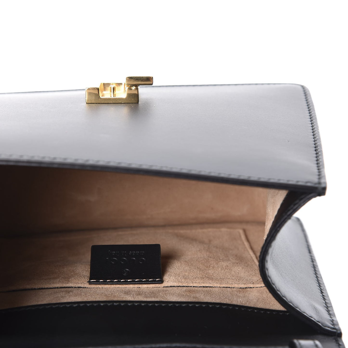 Calfskin Mini Sylvie Top Handle Bag Black
