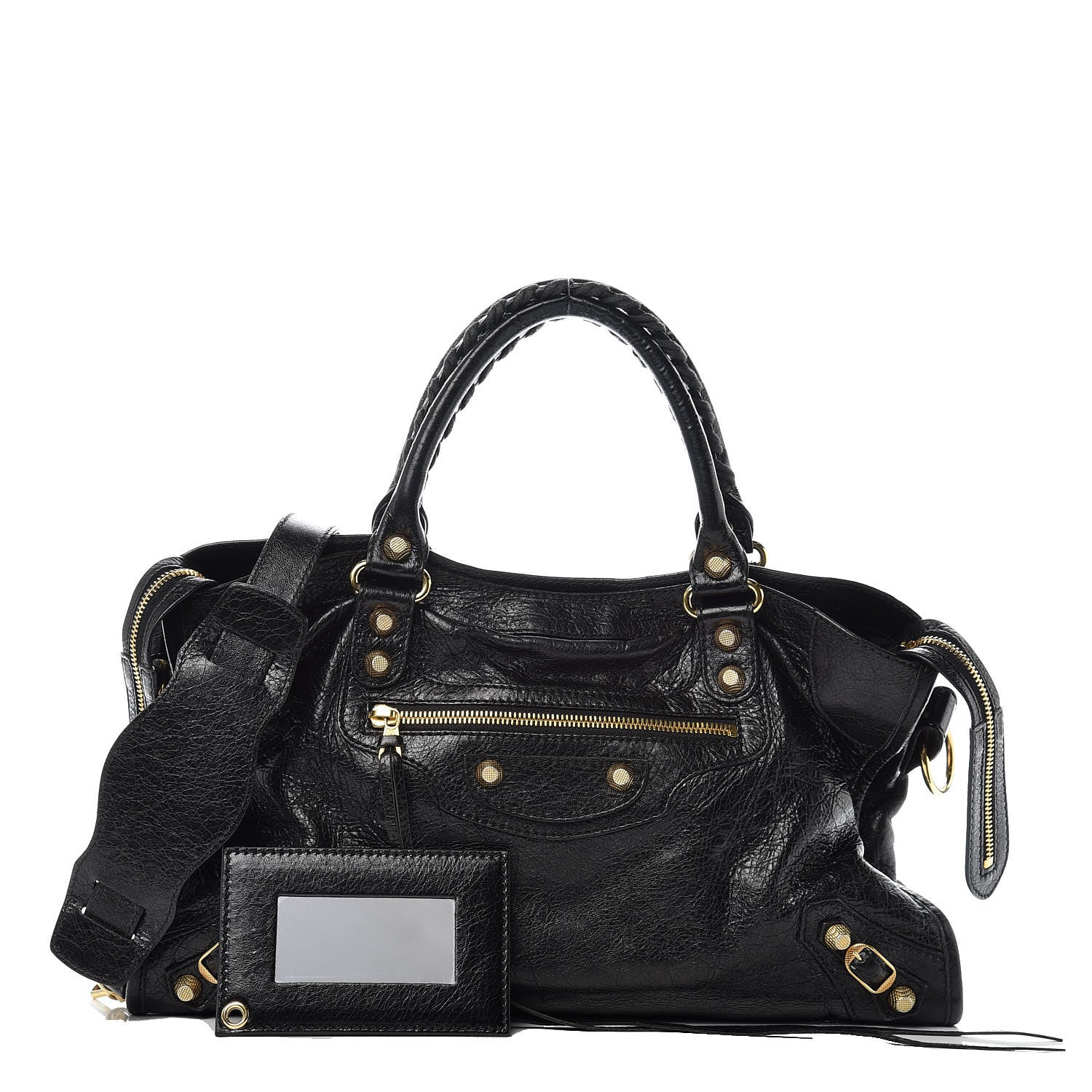Balenciaga Agneau Giant 12 Gold Hardware City Black 1 of 12