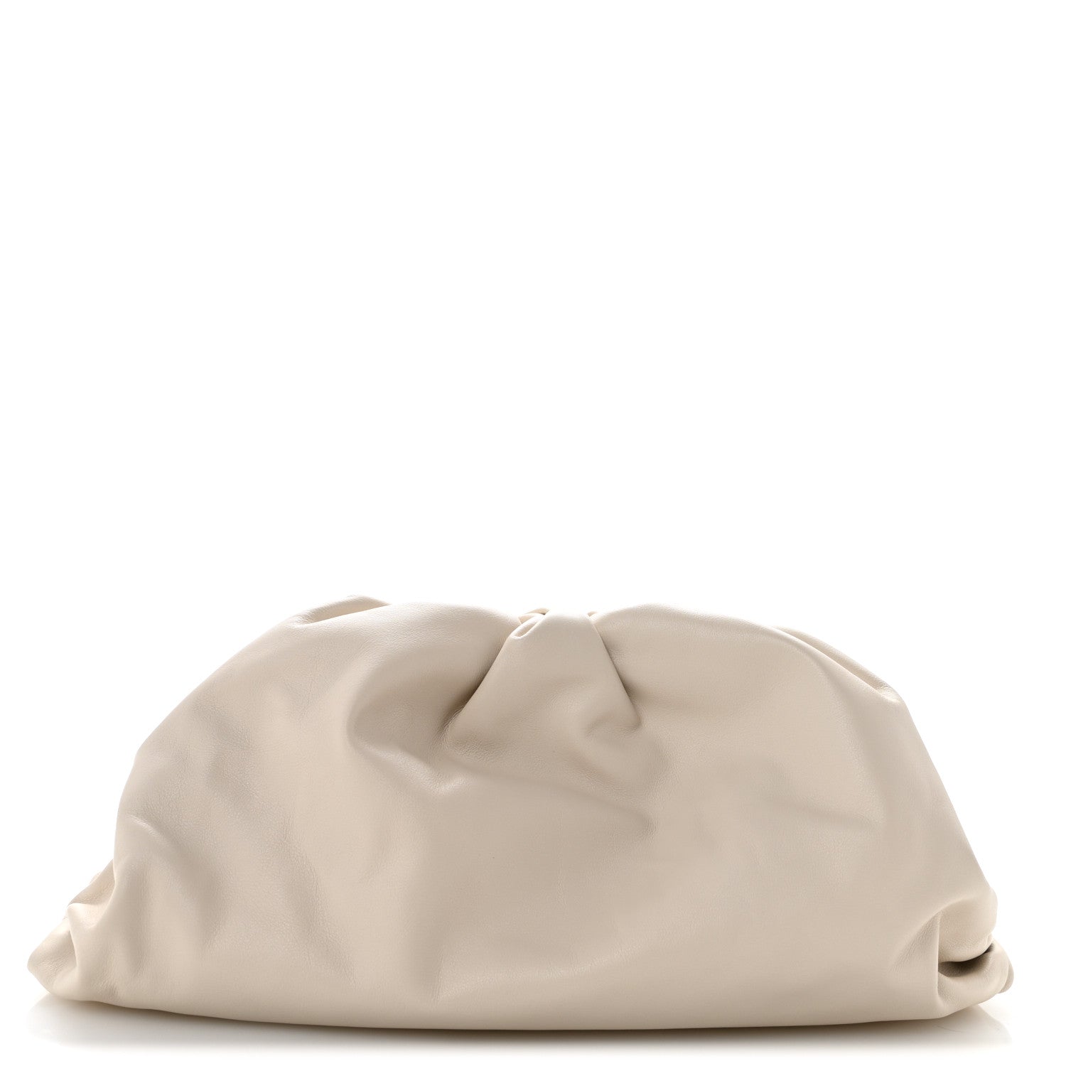 Bottega Veneta Smooth Butter Calf The Pouch Oversized Clutch Plaster 1 of 10