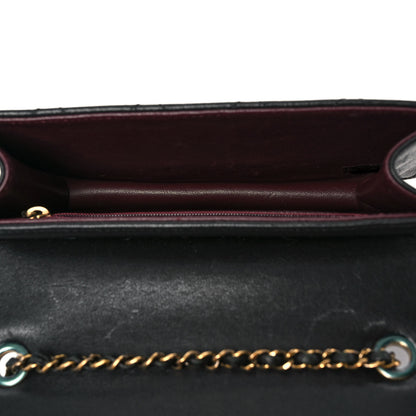 Chanel Sheepskin Quilted Mini Beauty Lock Flap Black 5 of 11