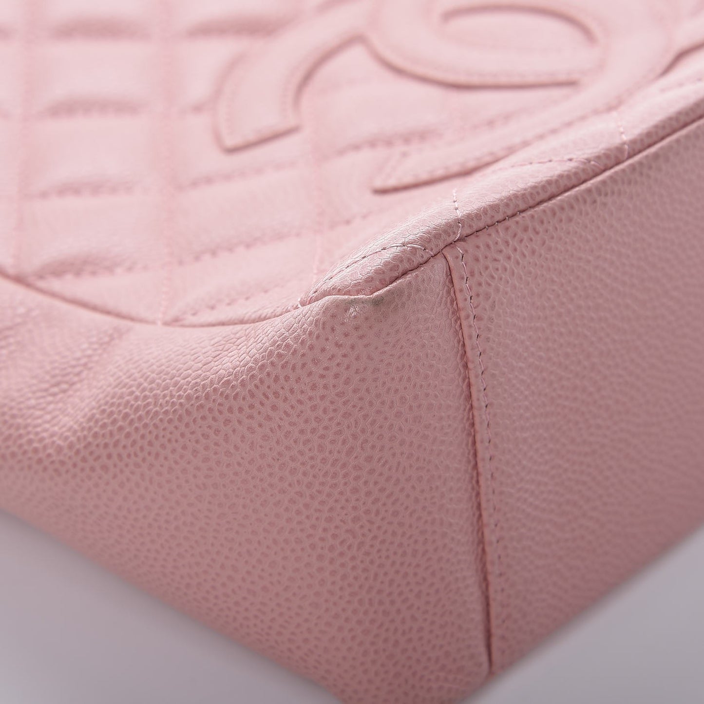 Caviar Petit Shopping Tote PST Pink