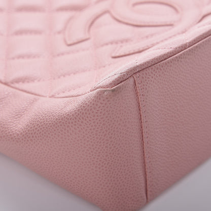 Chanel Caviar Petit Shopping Tote PST Pink 8 of 11