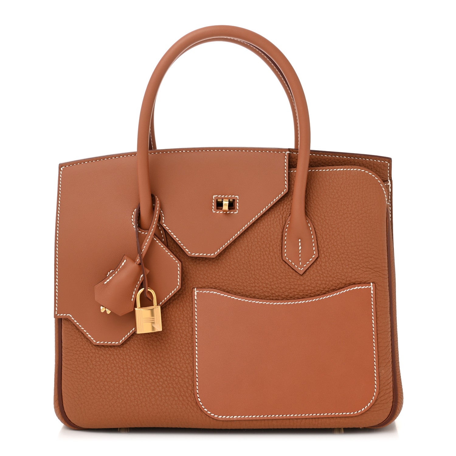 Hermes Togo Swift Birkin En Desordre Sellier 30 Gold Fauve 1 of 11