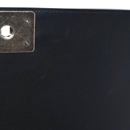 Chanel Lambskin Pleated Medium Boy Flap Black 9 of 18