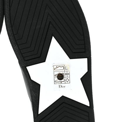 Christian Dior Calfskin Suede Logo Sneakers 35.5 Black 6 of 9