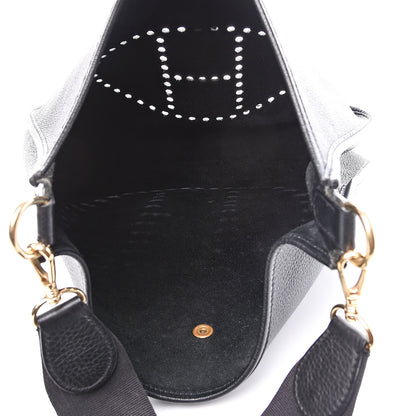 Hermes Taurillon Clemence Evelyne GM Black 4 of 9
