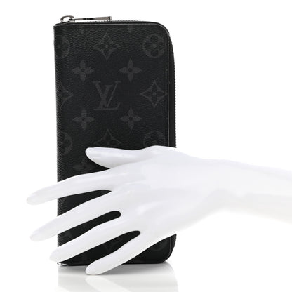 Louis Vuitton Monogram Eclipse Vertical Zippy Wallet 2 of 8