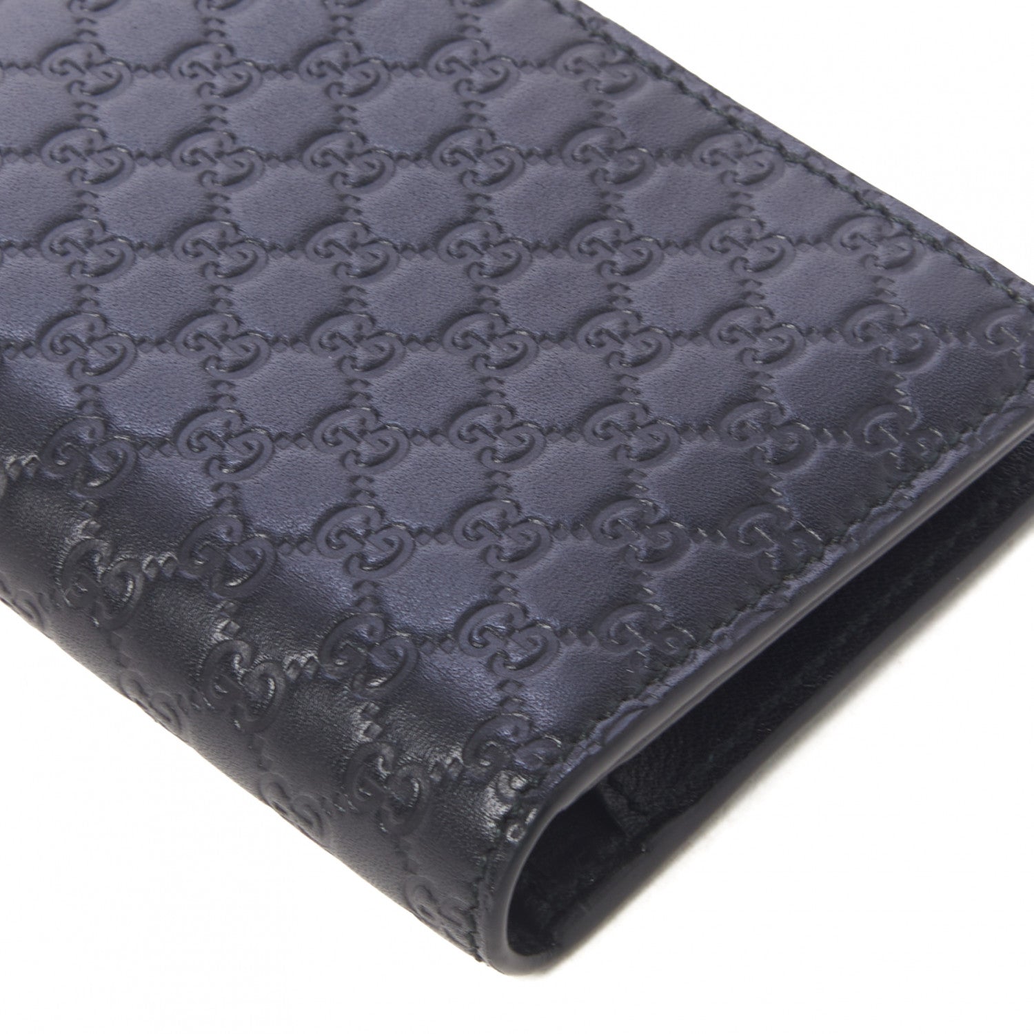 Gucci Microguccissima Card Case Wallet Black 4 of 8