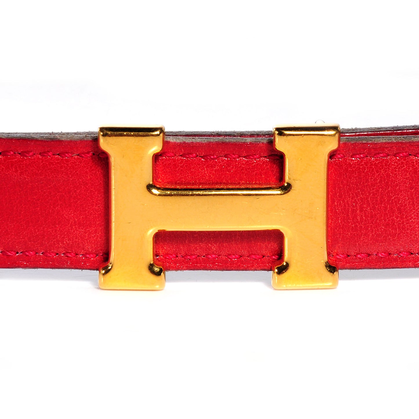 Box Constance 18mm H Belt 70 Rouge Vif Noir