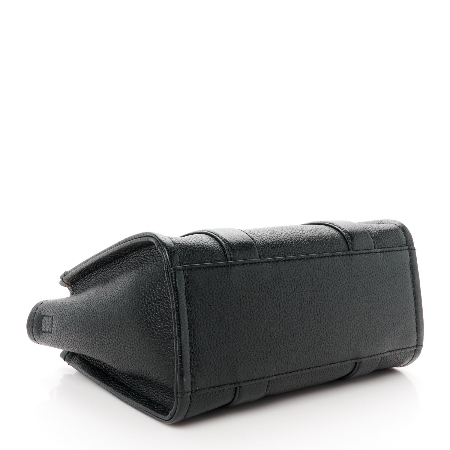 Marc Jacobs Grained Calfskin Small The Tote Bag Black 4 of 11