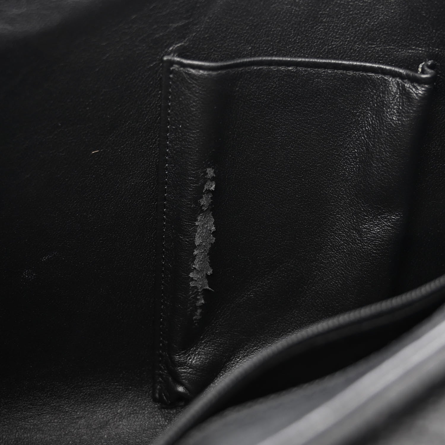 Chanel Caviar Quilted CC Accordion Shopping Bag Black 12 of 12