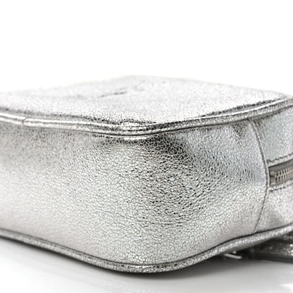 Saint Laurent Metallic Lambskin Monogram Lou Belt Bag Argento 7 of 7