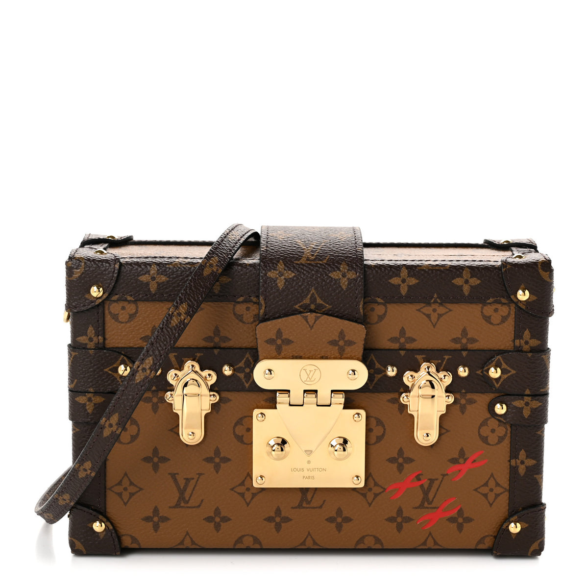 Louis Vuitton Reverse Monogram Petite Malle 1 of 9