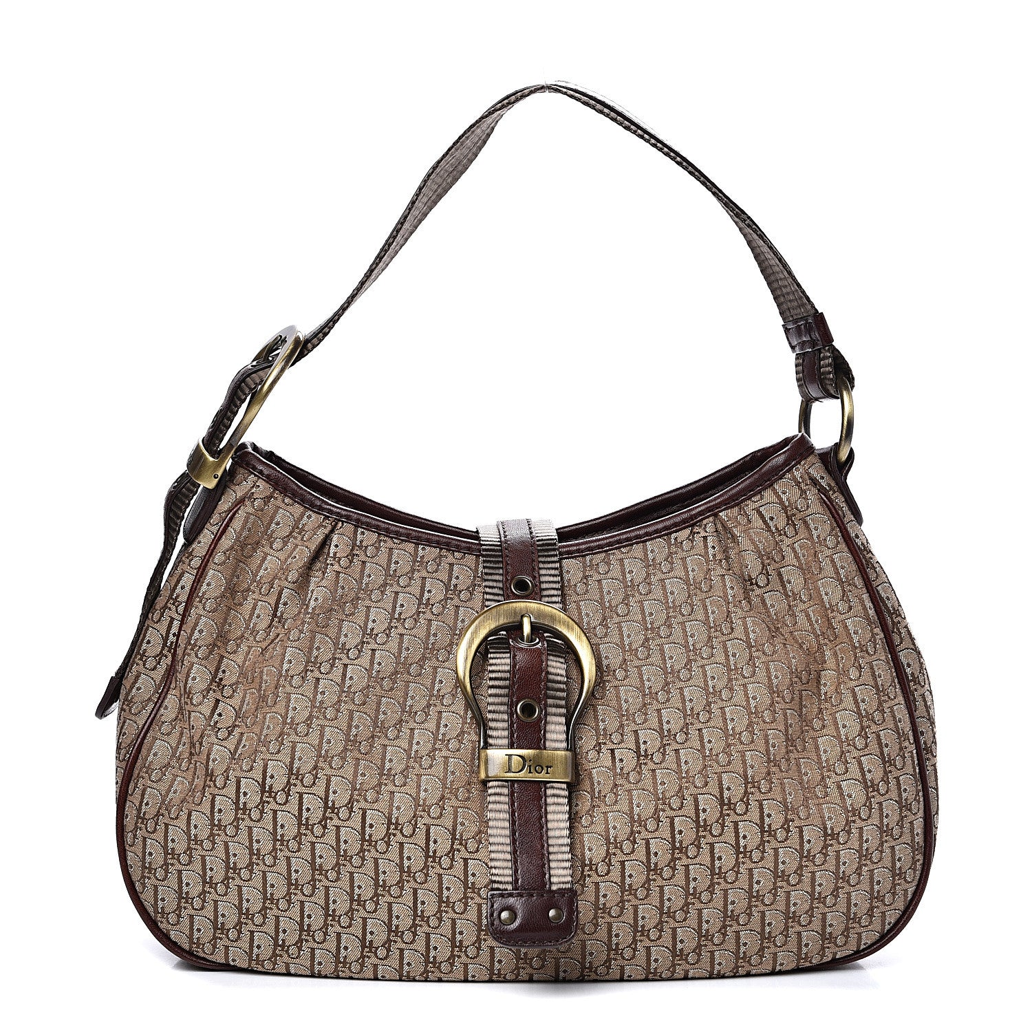Christian Dior Monogram Hobo Brown 1 of 8