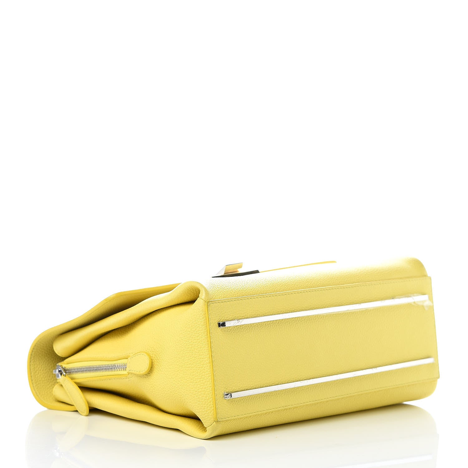 Balenciaga Grained Calfskin Le Dix Small Soft Cartable Jaune Tournesol 4 of 10