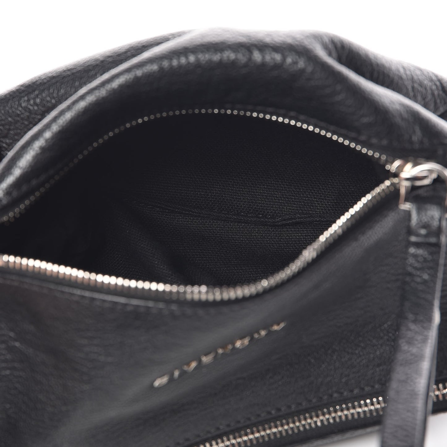 Sugar Goatskin Pandora Wristlet Black