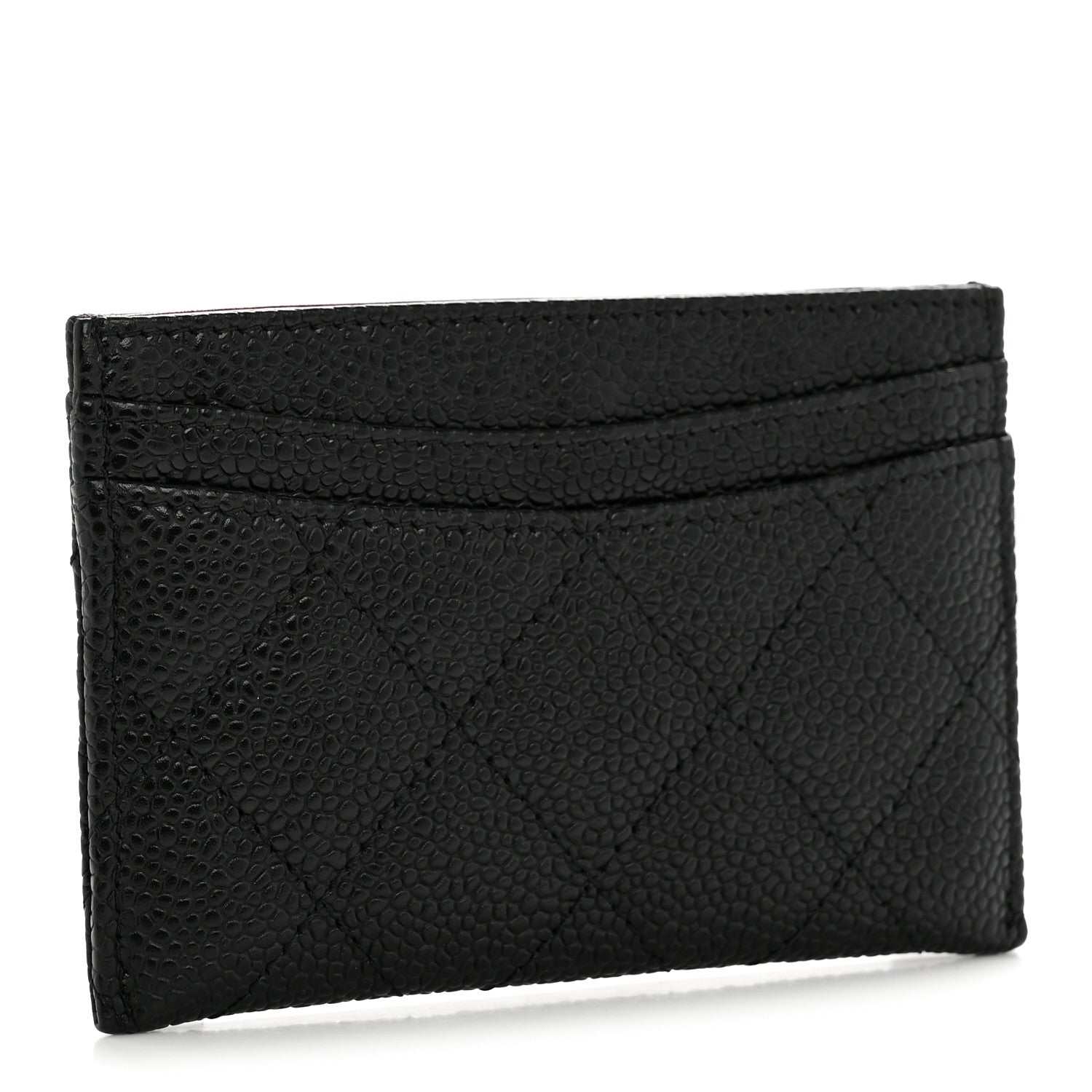 Chanel Caviar Quilted Card Holder Black 3 of 10