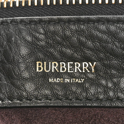 Burberry Grainy Calfskin Small Knight Bag Black 6 of 14