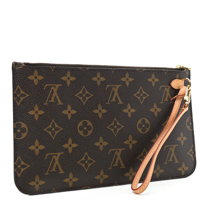 Louis Vuitton Monogram Neverfull MM GM Pochette 2 of 4