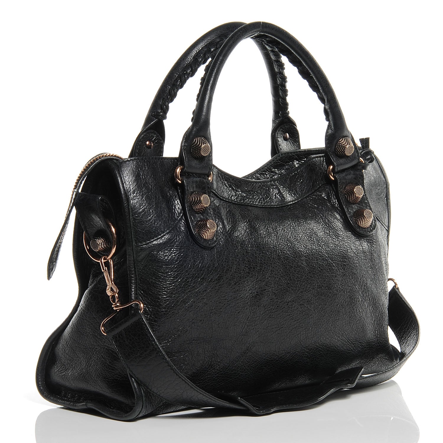 Balenciaga Agneau Giant 21 Rose Gold Hardware City Black 3 of 7
