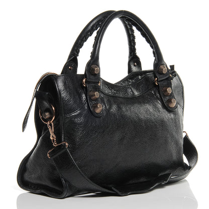 Balenciaga Agneau Giant 21 Rose Gold Hardware City Black 3 of 7