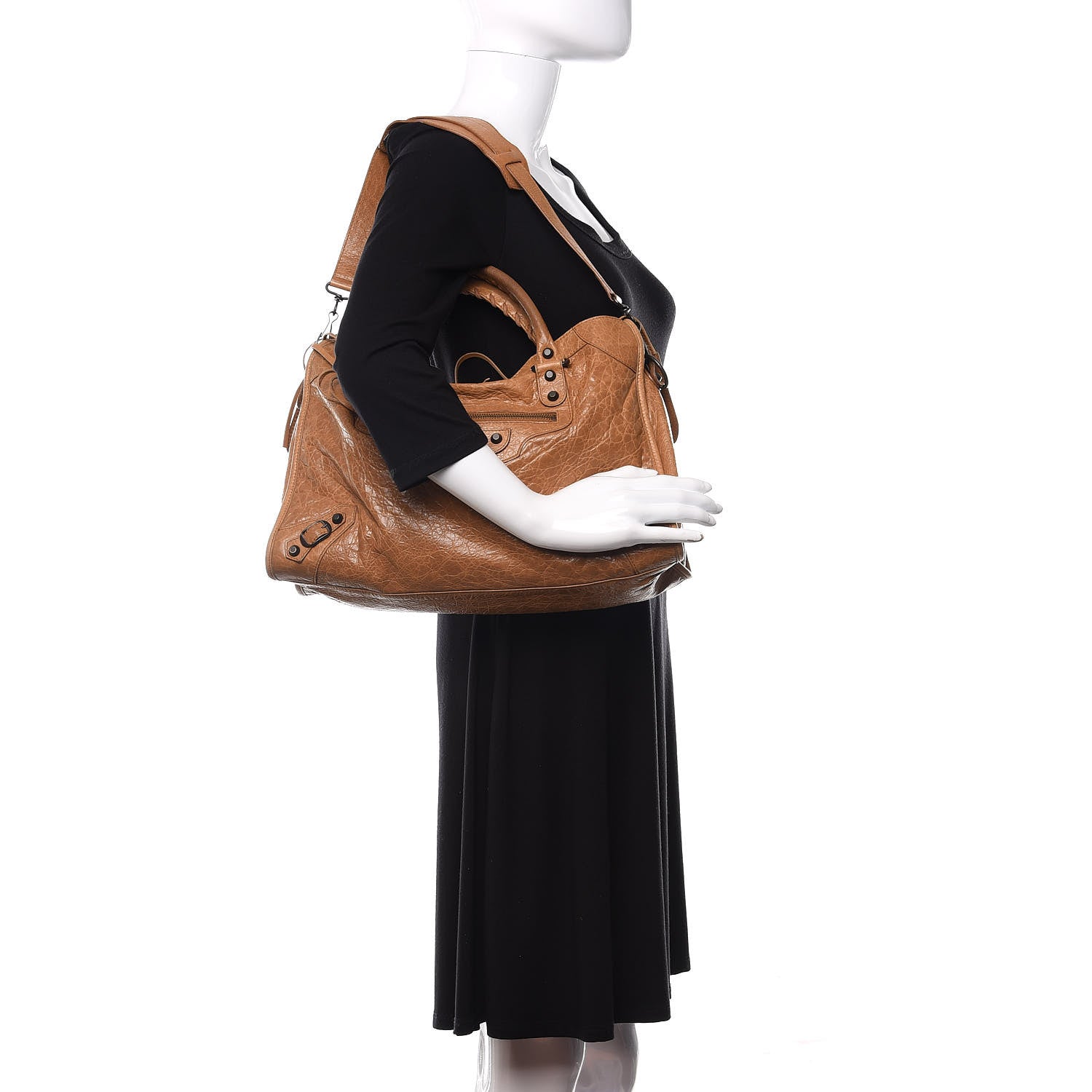 Balenciaga Agneau Classic Hardware City Cumin 2 of 10