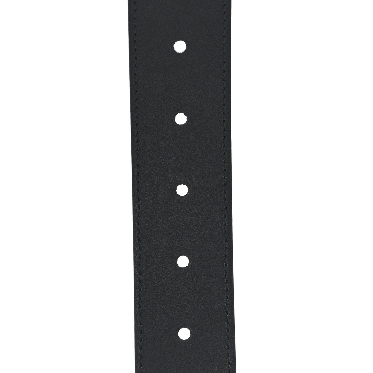 GG Supreme Monogram Plutone Calfskin 35mm Belt 110 44 Black