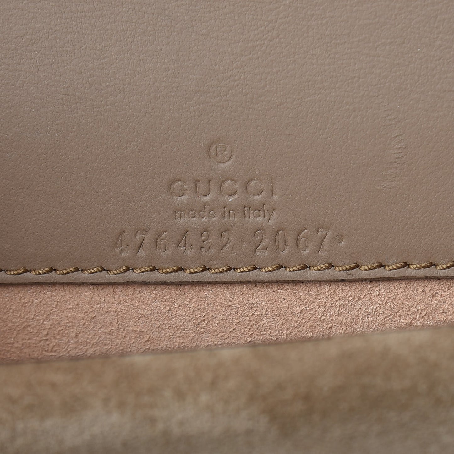 GG Supreme Monogram Super Mini Dionysus Shoulder Bag Taupe