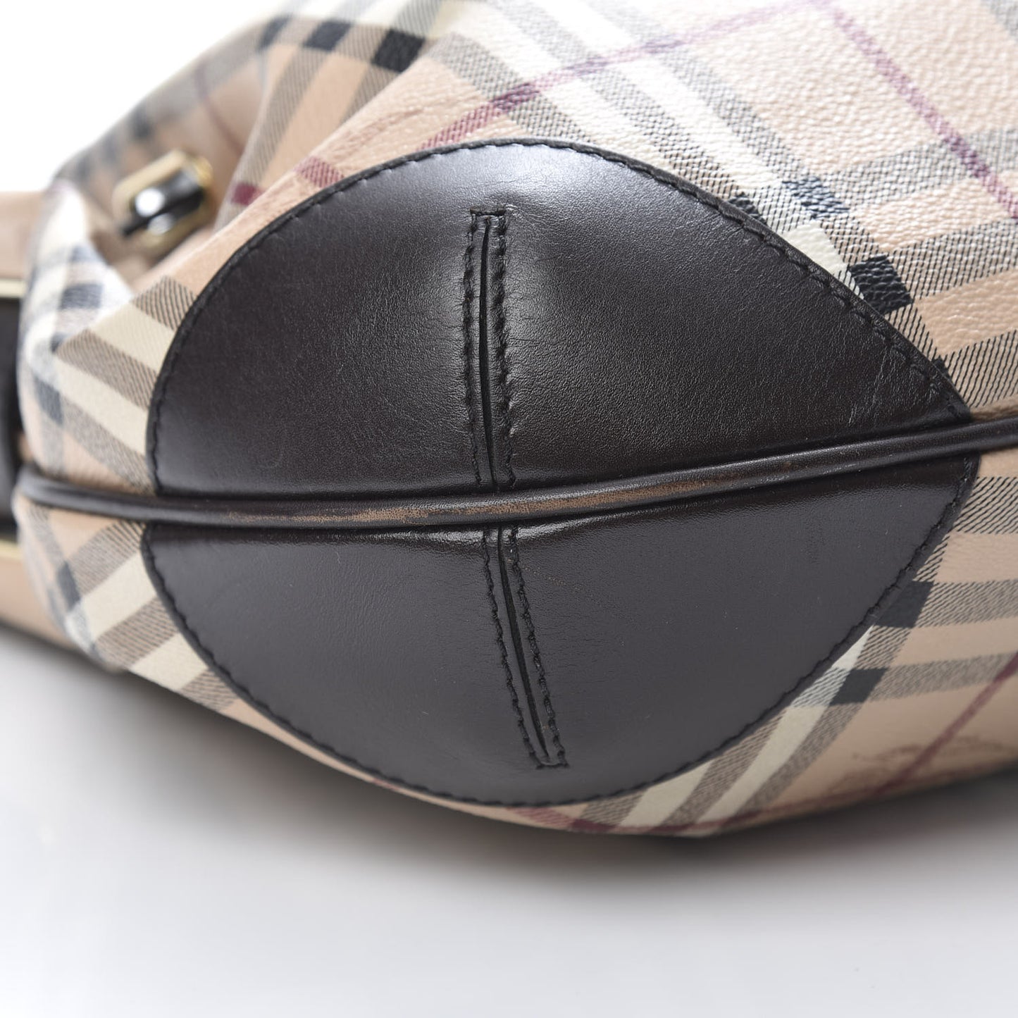 Haymarket Check Medium Willenmore Hobo Chocolate