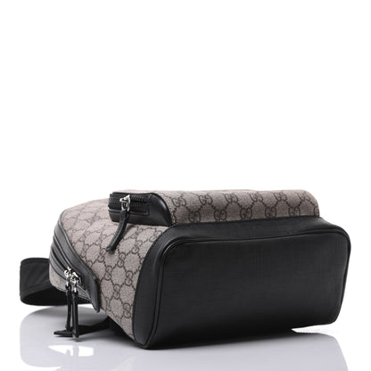 Gucci GG Supreme Monogram Small Eden Day Backpack Black 3 of 22
