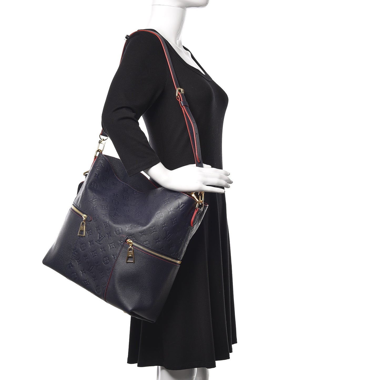 Empreinte Melie Marine Rouge