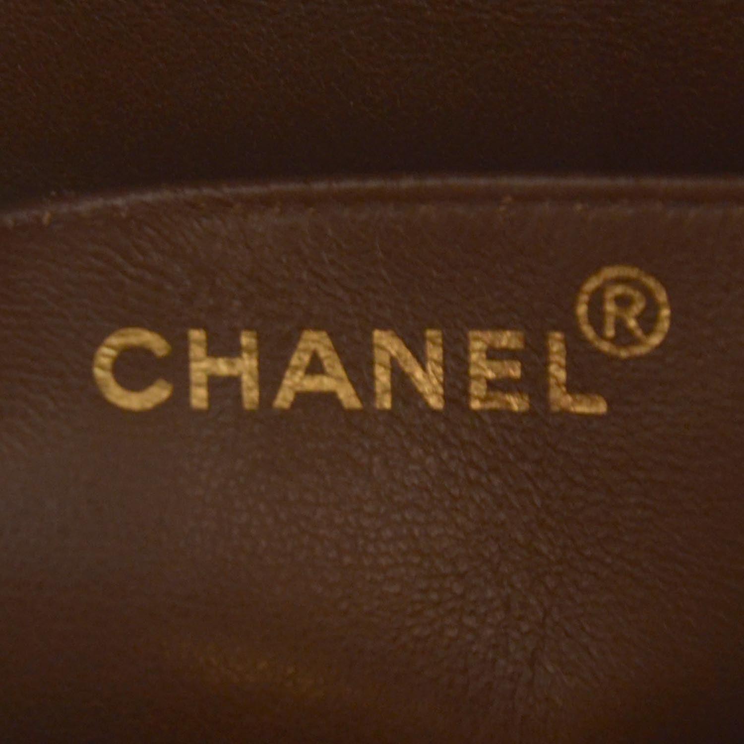 Chanel Lambskin Quilted Flap Shoulder Bag Brown 4 of 8