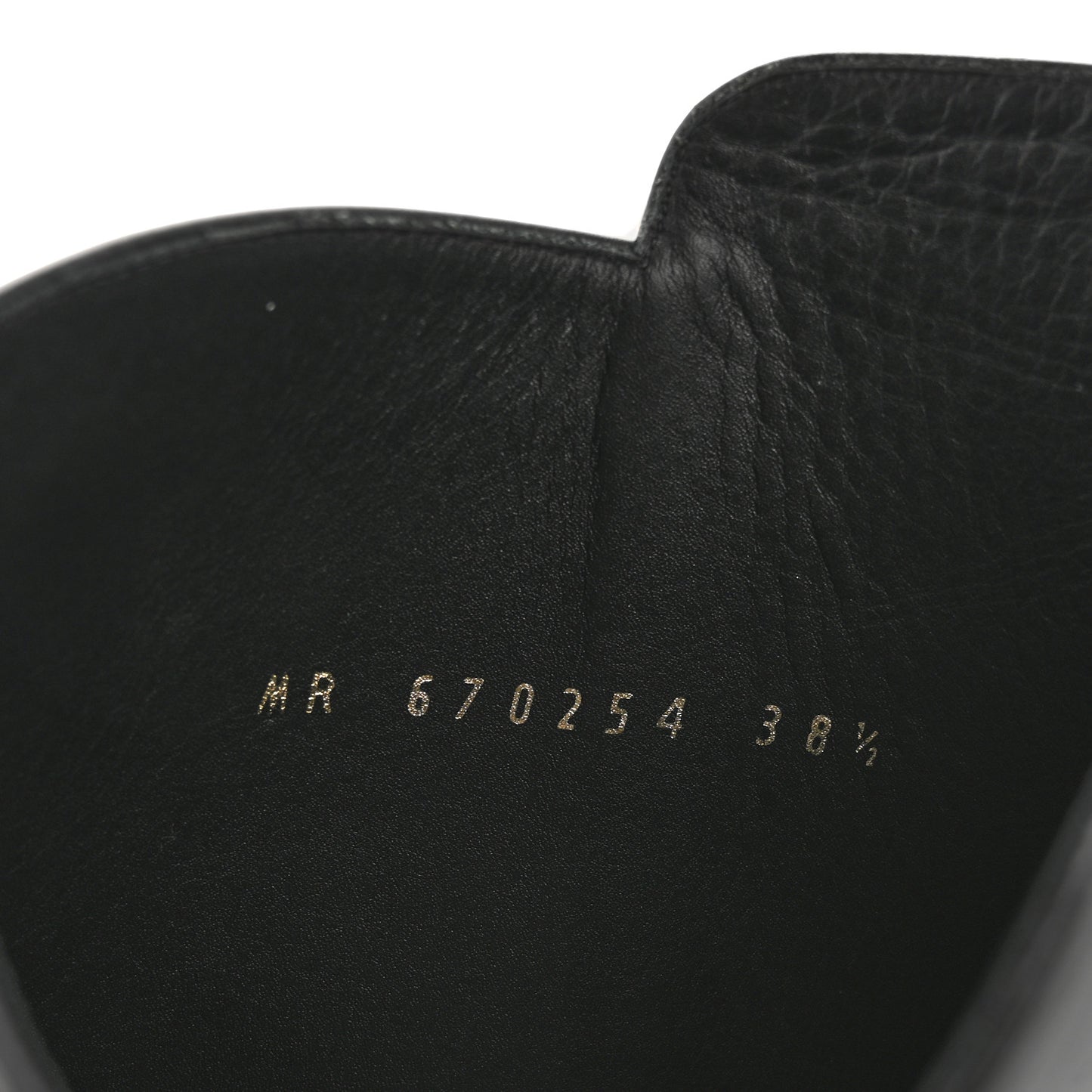 Smooth Calfskin Le Maillon 95 Boots 38.5 Black