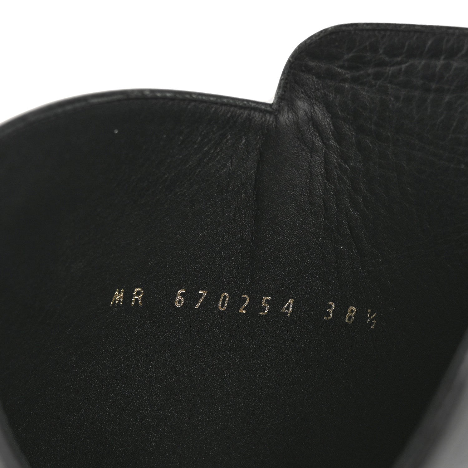 Saint Laurent Smooth Calfskin Le Maillon 95 Boots 38.5 Black 8 of 8
