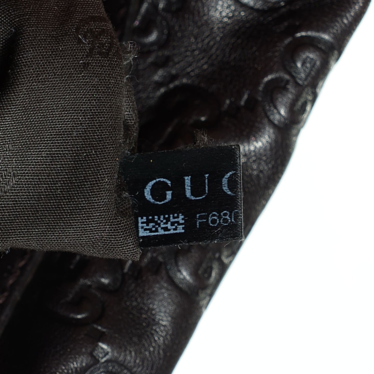 Guccissima Medium GG Twins Hobo Dark Brown